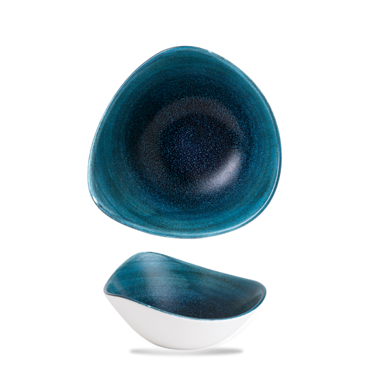 Aqueous Lagoon Triangle Bowl